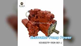 Pompa Hidraulik Ekskavator Peningkatan Daya K5V80DTP