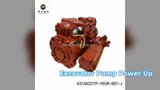 Pompa Ekskavator K5V80DTP Daya 15 Ton
