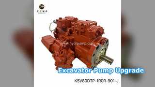 Peningkatan Pompa Hidraulik Ekskavator K5V80DTP