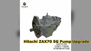 Pompa Hitachi ZAX70-5G 172B11-73200 Nyalakan