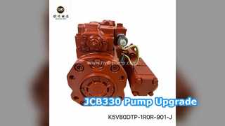 Peningkatan Pompa Hidraulik Ekskavator JCB330